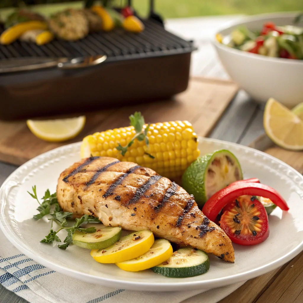 grilled chicken dinner ideas summer nights