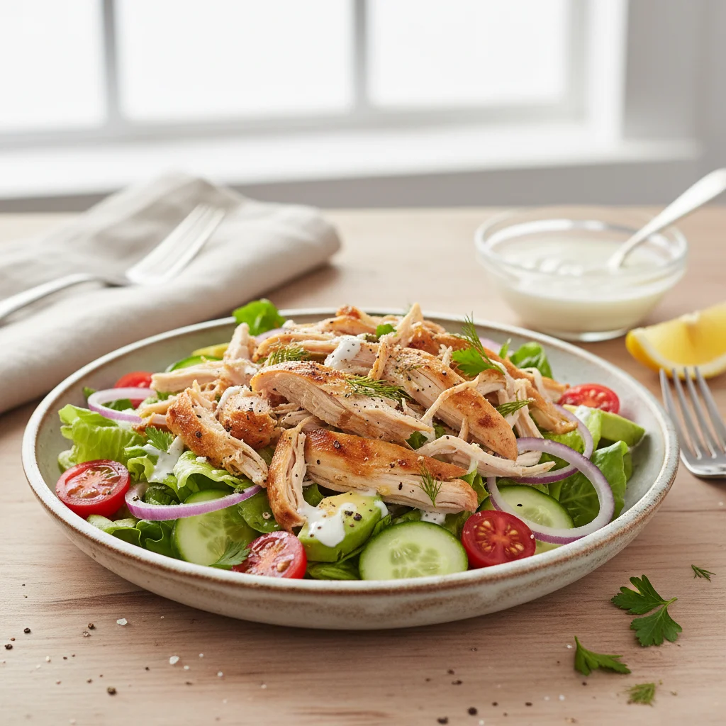 How to Make Rotisserie Chicken Salad: Easy, Fresh & Healthy Lunch or Dinner 1 rotisserie chicken salad 4